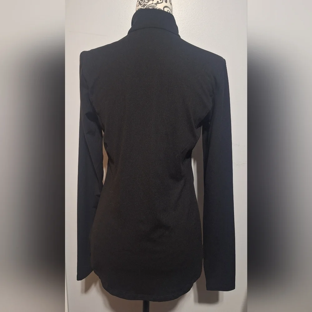 NWOT Med Kyodan Women's Black Sweater - Picture 5 of 5